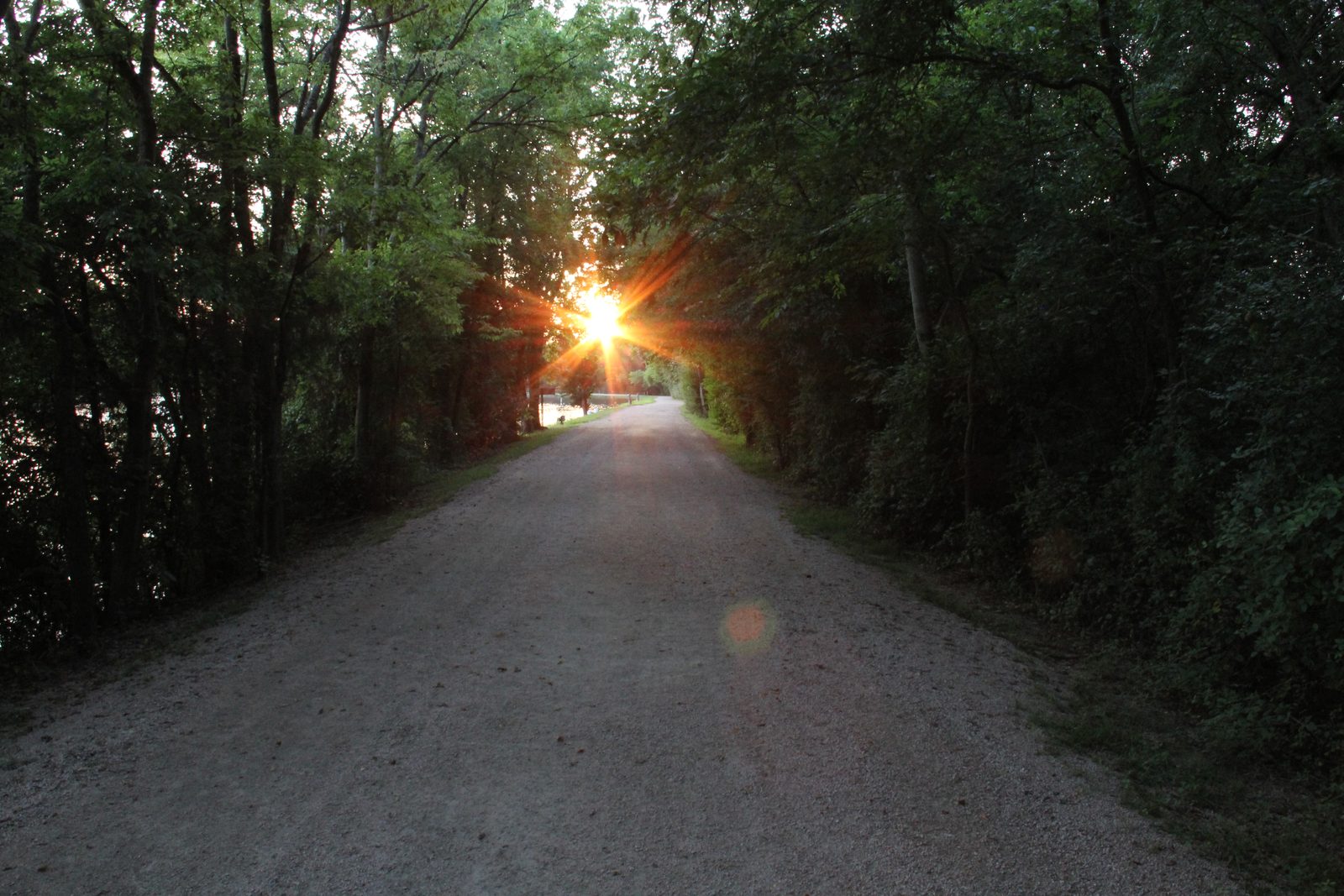 Light at the end of the road
